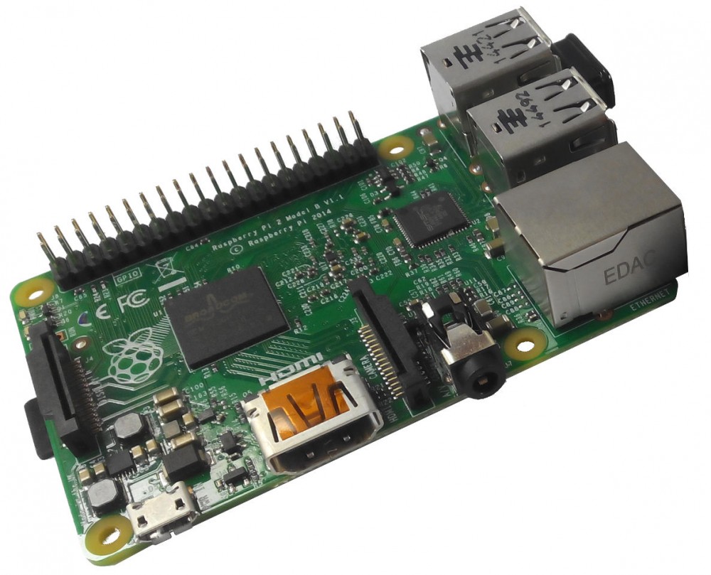 Foto de una Raspberry Pi 2
